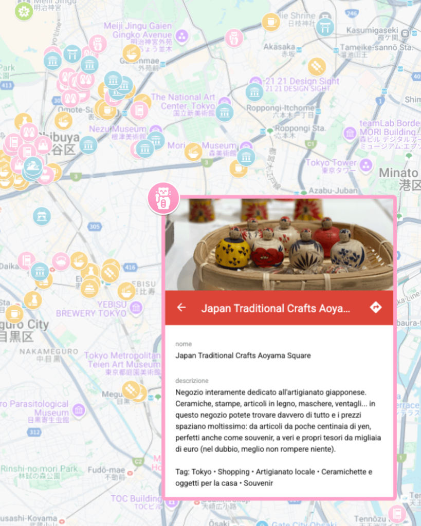 Esempio pin OSUSUMAP